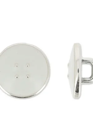 Offerta Del Giorno Bouton rond CCB 11.30 mm Gris Clair/Light Gold x1