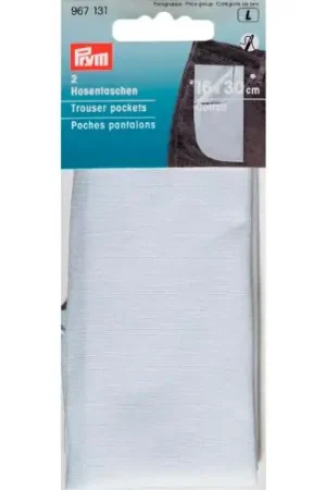 Compra Adesso Rinforzi Ferro su ferro - Tasche pantaloni - bianco - Prym