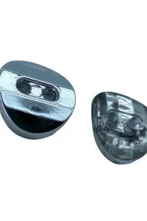 Bottone Resina Modello Strass 2 Buchi 13 Mm Nuovo Arrivo