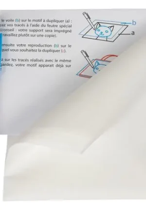 Occasione Imperdibile Foglio di trasferimento - Vele di trasferimento - 30 x 50 cm - Bohin