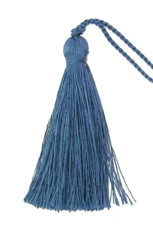 Pompon imitation soie 70 mm Cobalt x1 Direttamente Dal Produttore