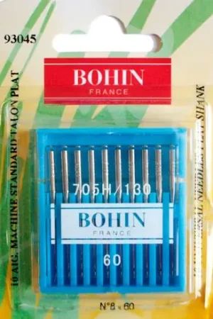 Aghi per macchine da cucire - 10 Aghi standard n°60/8 - Bohin Solo Oggi