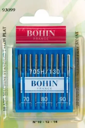 Aghi per macchine da cucire - 10 Aghi standard 70/80/90 - Bohin Non Perdere