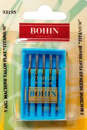 Ordina Subito Aghi per macchine da cucire - 5 aghi titanio 75/80/90 - Bohin