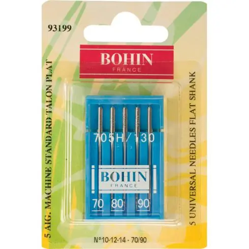 Bestseller Aghi per macchine da cucire - 5 aghi standard 70/80/90 - Bohin