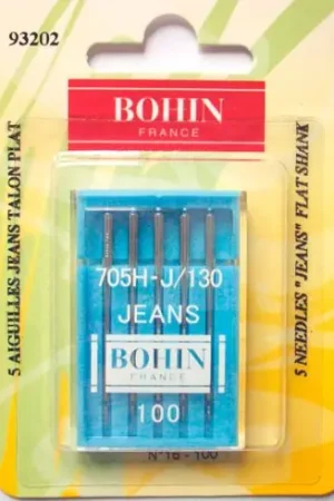 Aghi per macchine da cucire - 5 aghi jeans - Bohin Affare