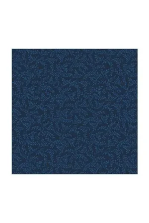 Wilmington Prints Essentials Basics, Tessuto Blu con Rametti Compra Adesso