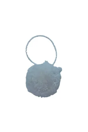 Pon Pon Bianco Fiocco Acrilico Grande Cm 3 Ultima Occasione