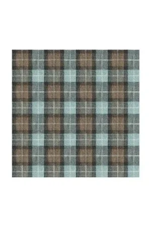 Saldi Michael Miller Wild Things, Tessuto a Quadri Azzurro e Marrone