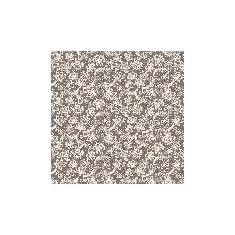 Maywood Studio Sweet Beginnings, Tessuto Grigio con Disegni Chiari Ultime Pezzi