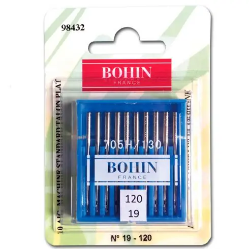 Aghi per macchine da cucire - 10 aghi standard 120 - Bohin Miglior Prezzo