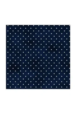 Esclusivo Maywood Studio, Beautiful Basics, Tessuto Blu a pois bianchi