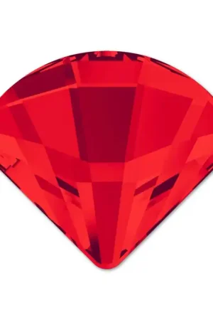 Solo Oggi Strass Hotfix Fan PureCrystal 2714 6 mm Light Siam x1