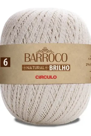Sconto Círculo Barroco Natural Brilho