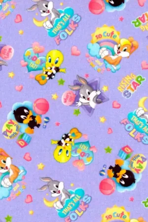 Tessuto in cotone - Looney Tunes - So Cute Solo Oggi