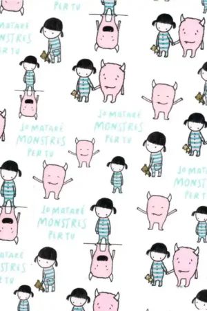 Tessuto popeline in cotone - Ucciderò Mostri per Te Novità