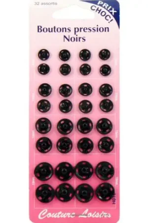 Soddisfatti O Rimborsati Bottoni a pressione - Bottoni a pressione da cucire - Couture loisirs