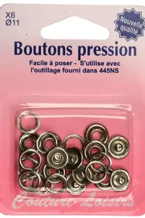 Esclusivo Bottoni a pressione - Ricarica pulsanti a pressione - Couture loisirs