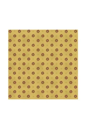 Henry Glass Gratitude  Grace by Kim Diehl, Tessuto Giallo con Piccole Ghirlande Spedizione Gratuita