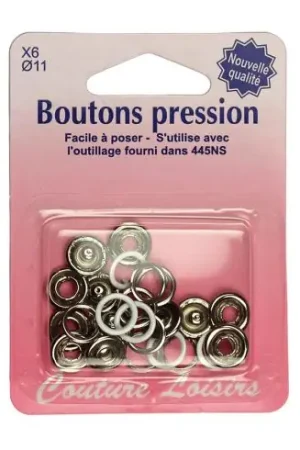 Bottoni a pressione - Ricarica pulsanti a pressione - Couture loisirs Occasione
