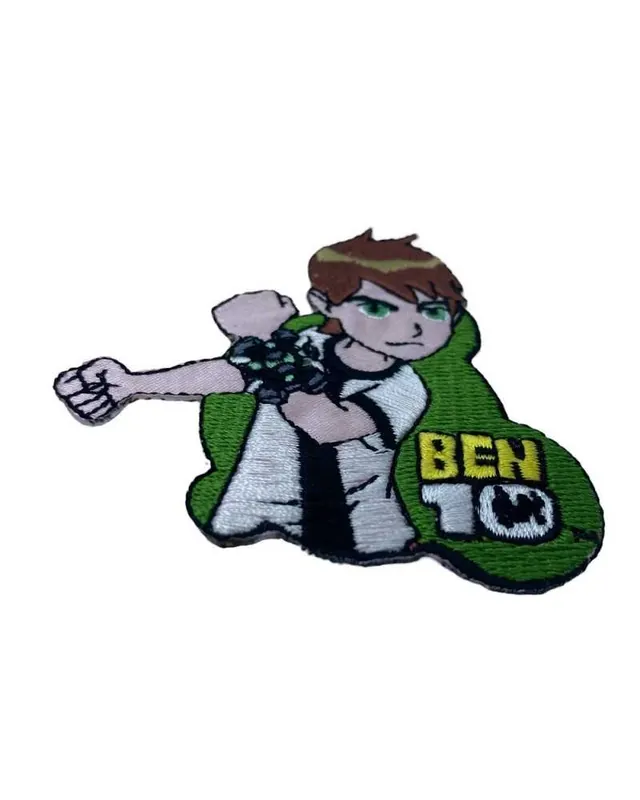 Quantità Limitata Applicazione Termoadesiva Patch Personaggio Cartone Animato Ben Ten 10 Ricamo Lucido
