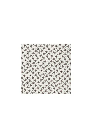 Solo Oggi Robert Kaufman, Tessuto Panna con Disegni Scuri