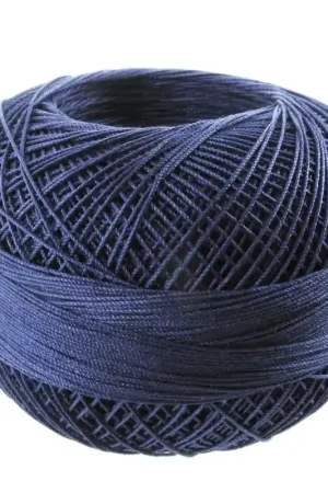 Fil de coton Lizbeth taille 20 Navy Blue n°654 x192m Miglior Prezzo
