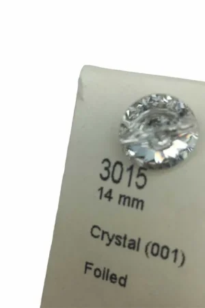 Bottone Gioiello Crystal Base Acciaio Misura 14 Mm Compra Online