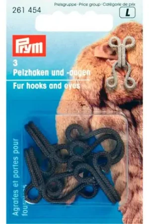 Graffette - 3 paia - Colore marrone - Prym Direttamente Dal Produttore