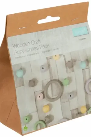 Pack da 32 Perline in Legno - Trimits Promo Stagionale