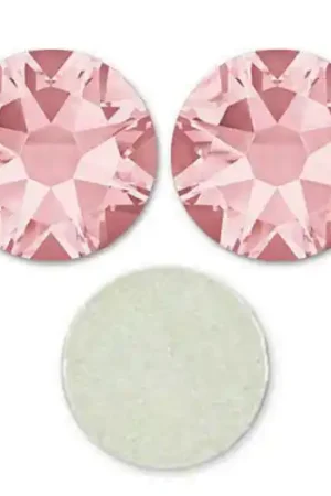 Direttamente Dal Produttore Strass à coller PureCrystal 5 mm Blush Rose x36