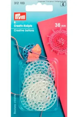 Bottoni vari - Bottoni creativi 36 mm - Prym Quantità Limitata