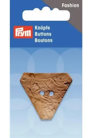 Bottoni a 2 fori - Bottone triangolo cocco - 30 mm - Prym Compra Adesso