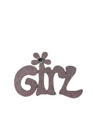 Consegna Rapida Applicazione Girl Rosa Fiore Strass Termoadesiva Glitter Lurex Patch 45x25 Mm