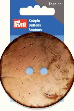 Di Tendenza Bottoni a 2 fori - Botton due fori cocco 70 mm - Prym