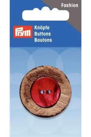 Pagamento Sicuro Bottoni a 2 fori - Botton due fori cocco/madreperla 34 mm - Prym