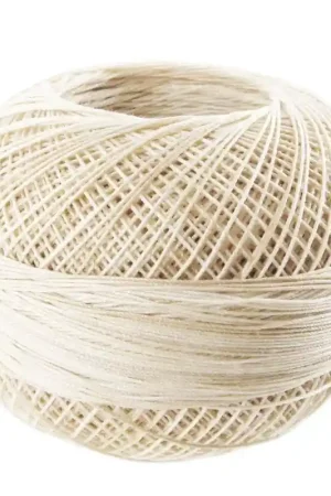 Offerta Speciale Fil de coton Lizbeth taille 40 Latte Foam n°168 x274m