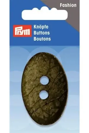 Compra Adesso Bottoni a 2 fori - Bottone 2 buchi ovale - 50 mm - Prym