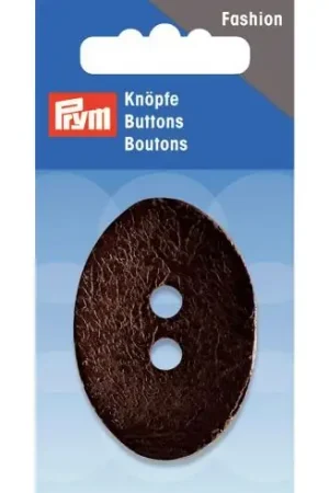 Sconto Bottoni a 2 fori - Bottone 2 buchi ovale - 50 mm - Prym