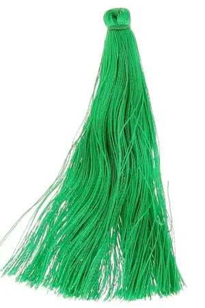 Ordina Subito Pompon imitation soie 65 mm Vert x1