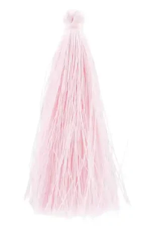 Professionale Pompon imitation soie 63-66 mm Light Rose x1