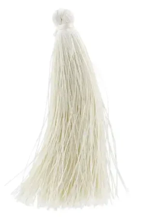 Prezzo Ridotto Pompon imitation soie 63-66 mm Ivoire x1