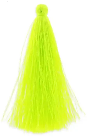 Compra Online Pompon imitation soie 88-93 mm Jaune Fluo x1