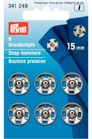 Bottoni a pressione - Bottoni a pressione per cucire - 15 mm - Prym Più Venduto
