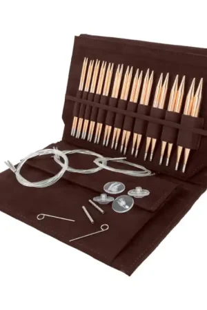 Set di Ferri circolari intercambiabili marrone 13 cm Cypra - Lykke Acquista Ora