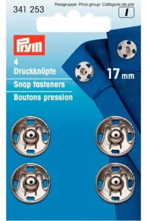 Promozione Bottoni a pressione - Bottoni a pressione per cucire - 17 mm - Prym