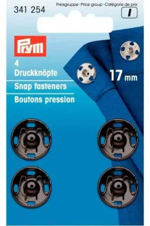 Bottoni a pressione - Bottoni a pressione per cucire - 17 mm - Prym A Buon Prezzo