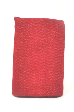 Ultimissimo Modello Panno di Lana, Rosso 2 - Fat Quarter 50 x 55 cm
