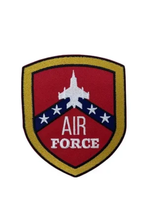 Applicazione Patch Termoadesiva Ricamo Air Force Aereo Stelle 85x100 Mm Compra Adesso