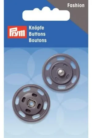 Bottoni a pressione - Manopole a pressione in ottone grigio - 25 mm - Prym Compra Online